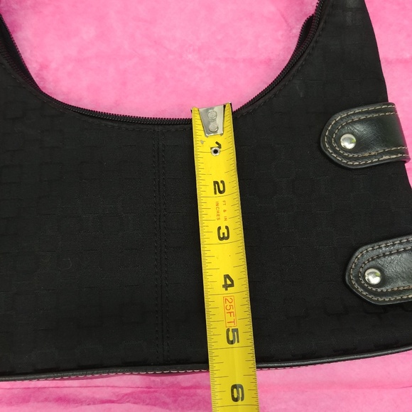 Classic Nine West Black Handbag/Purse - Picture 3 of 8